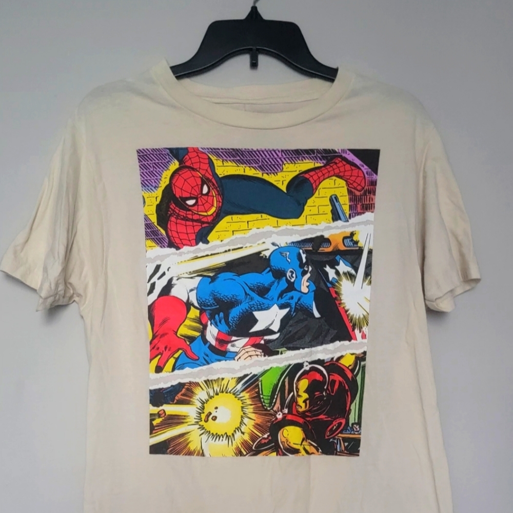 Men's Marvel Graphic T-Shirt Short Sleeve M
